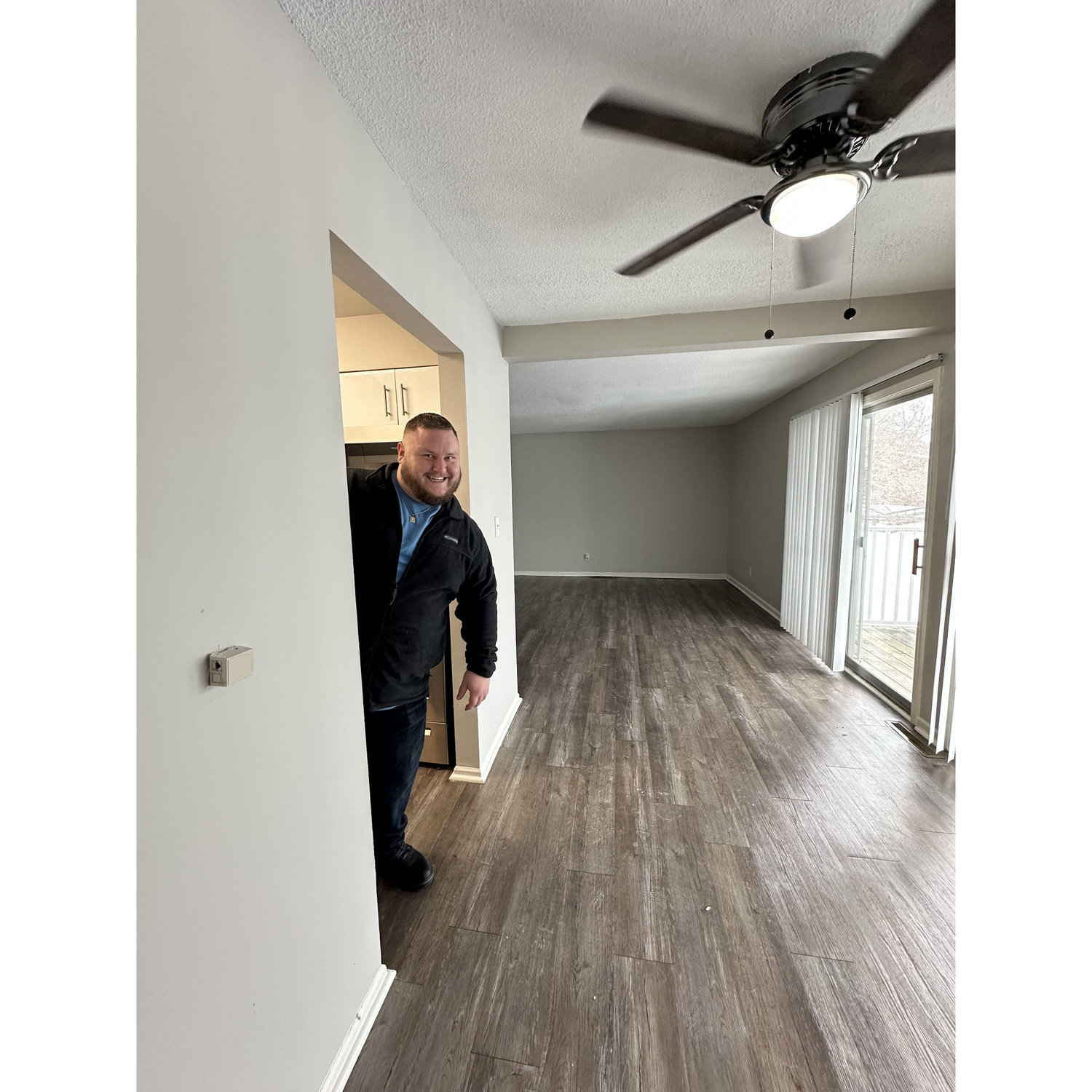 Looking at apartments!