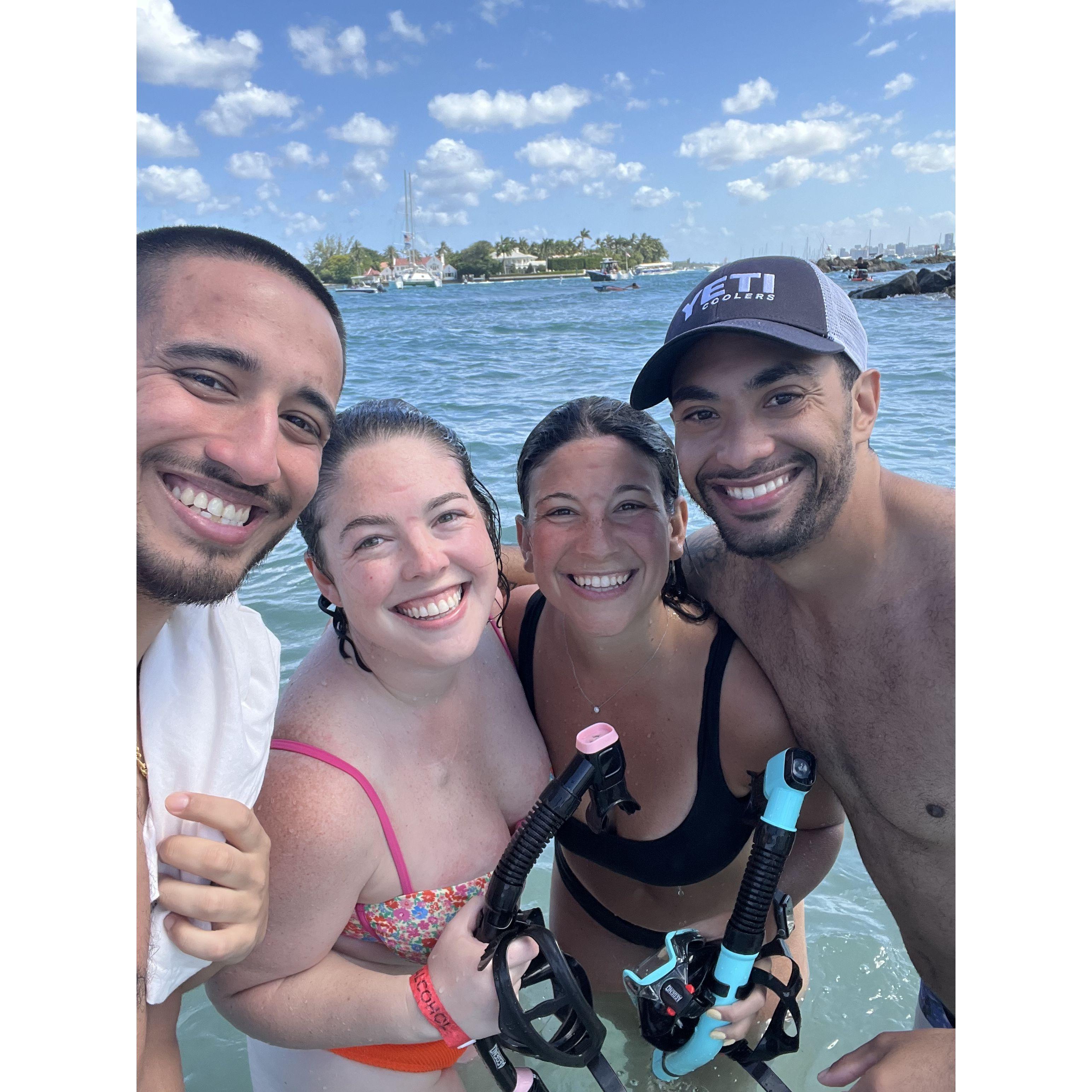 April 19, 2025: Our next set of house guests came to visit! We spent the day at Peanut Island