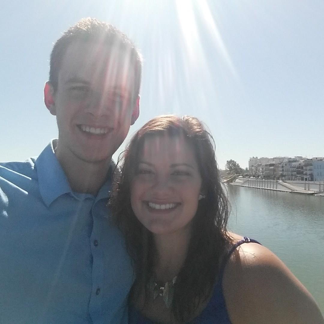 Visiting Holly in Seville!