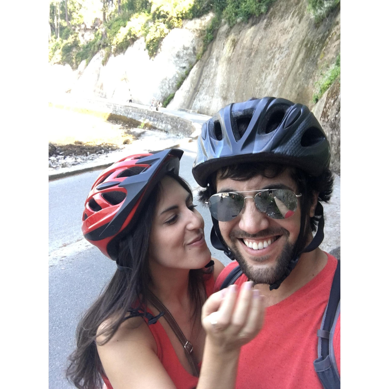 Bike riding in Vancouver!