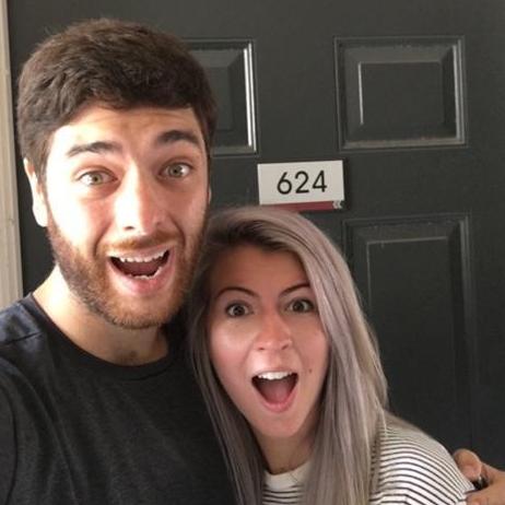Saying goodbye to our first apartment together, one filled with many memories.