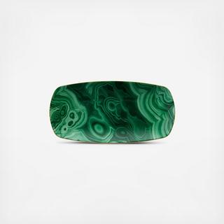 Malachite Rectangular Tray