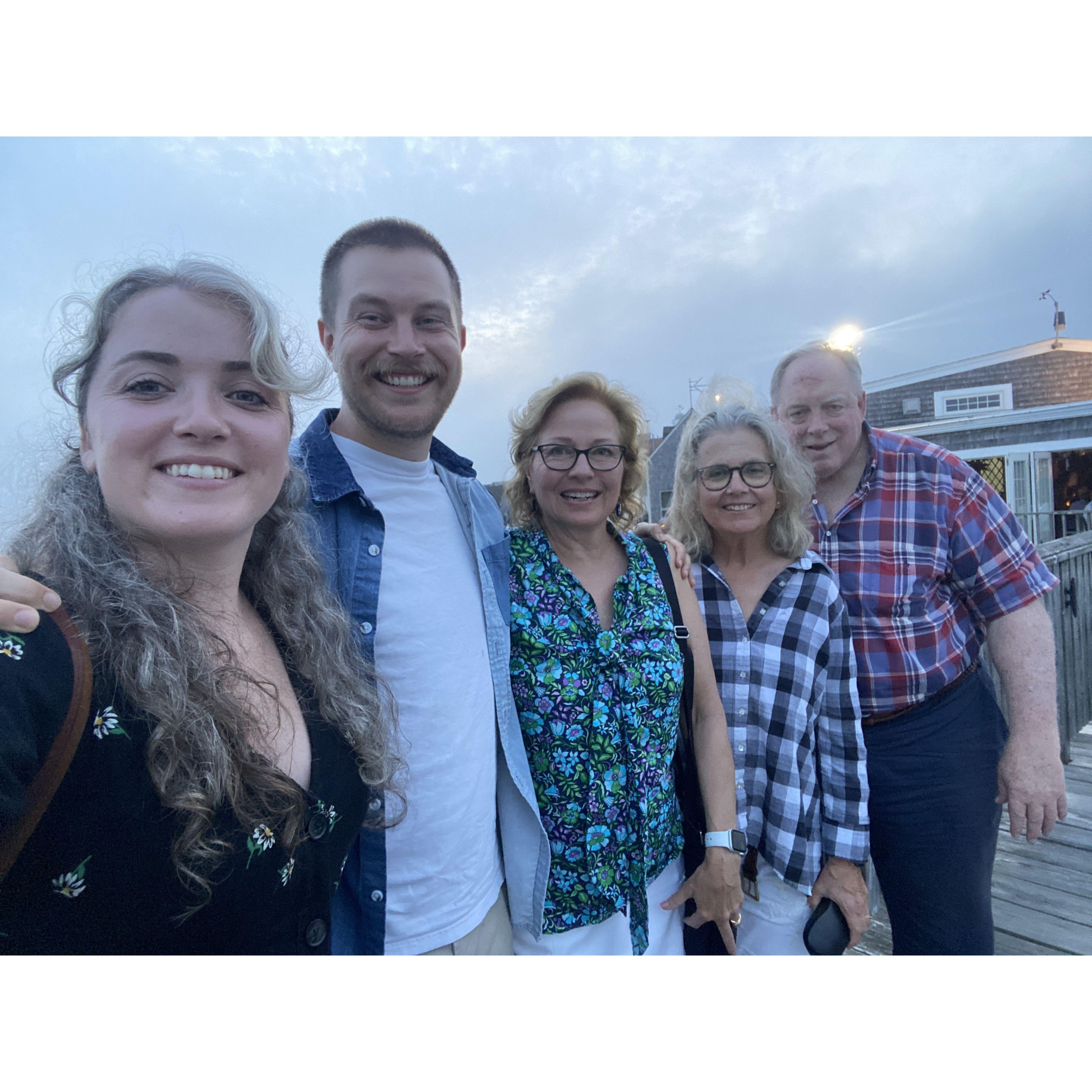 Bridget, Joseph, Mindy, Nancy, John