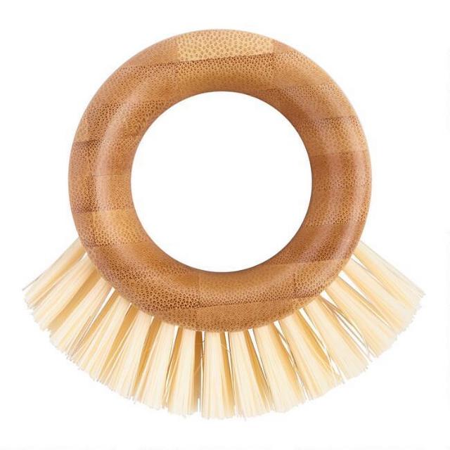 Full Circle The Ring Bamboo Veggie Brush