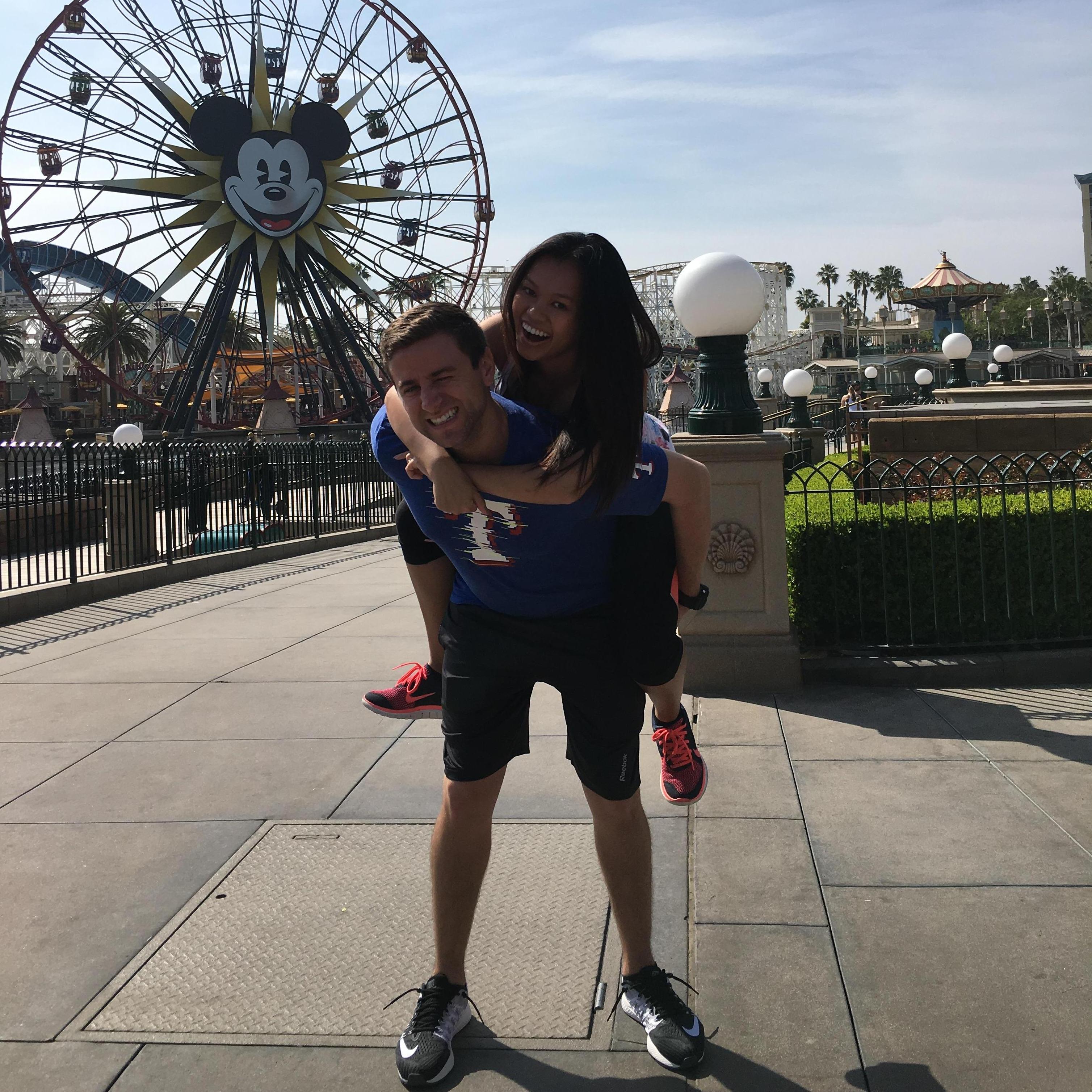 Mickey was there to oversee their whole journey.