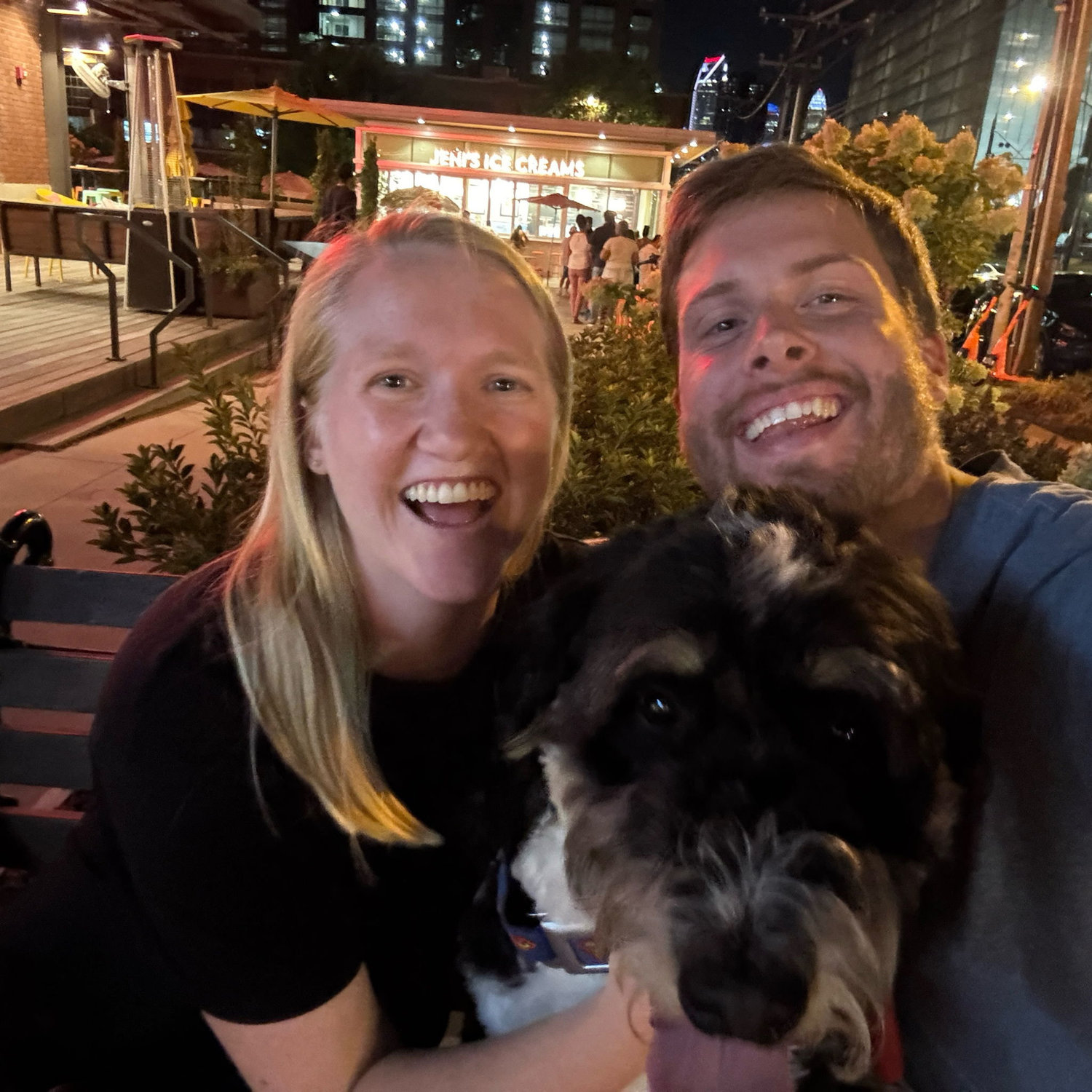 Took Krypto to our 1st date spot!
