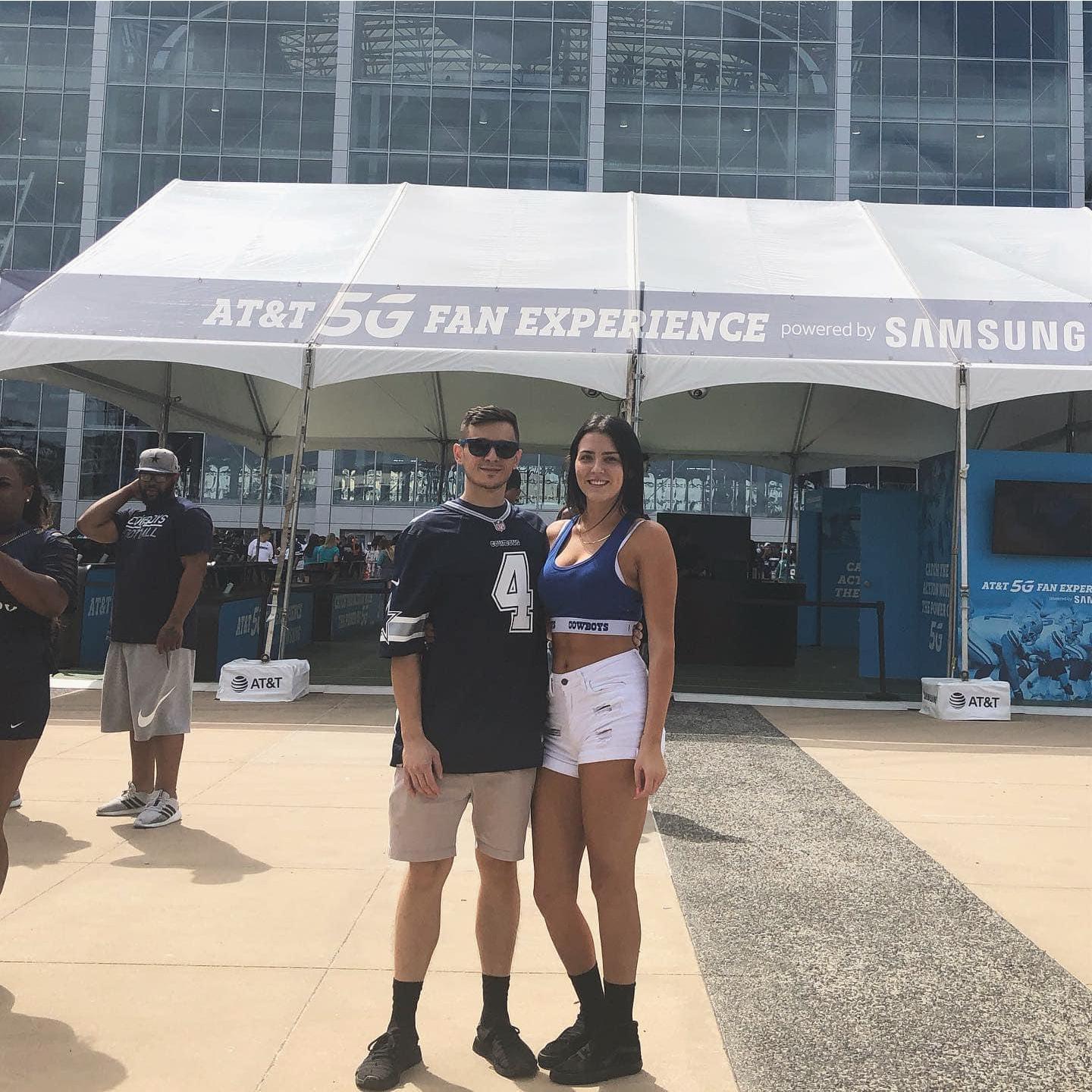 Dallas Cowboys vs. Miami Dolphins at the Dallas Stadium in Dallas, TX. September 2019