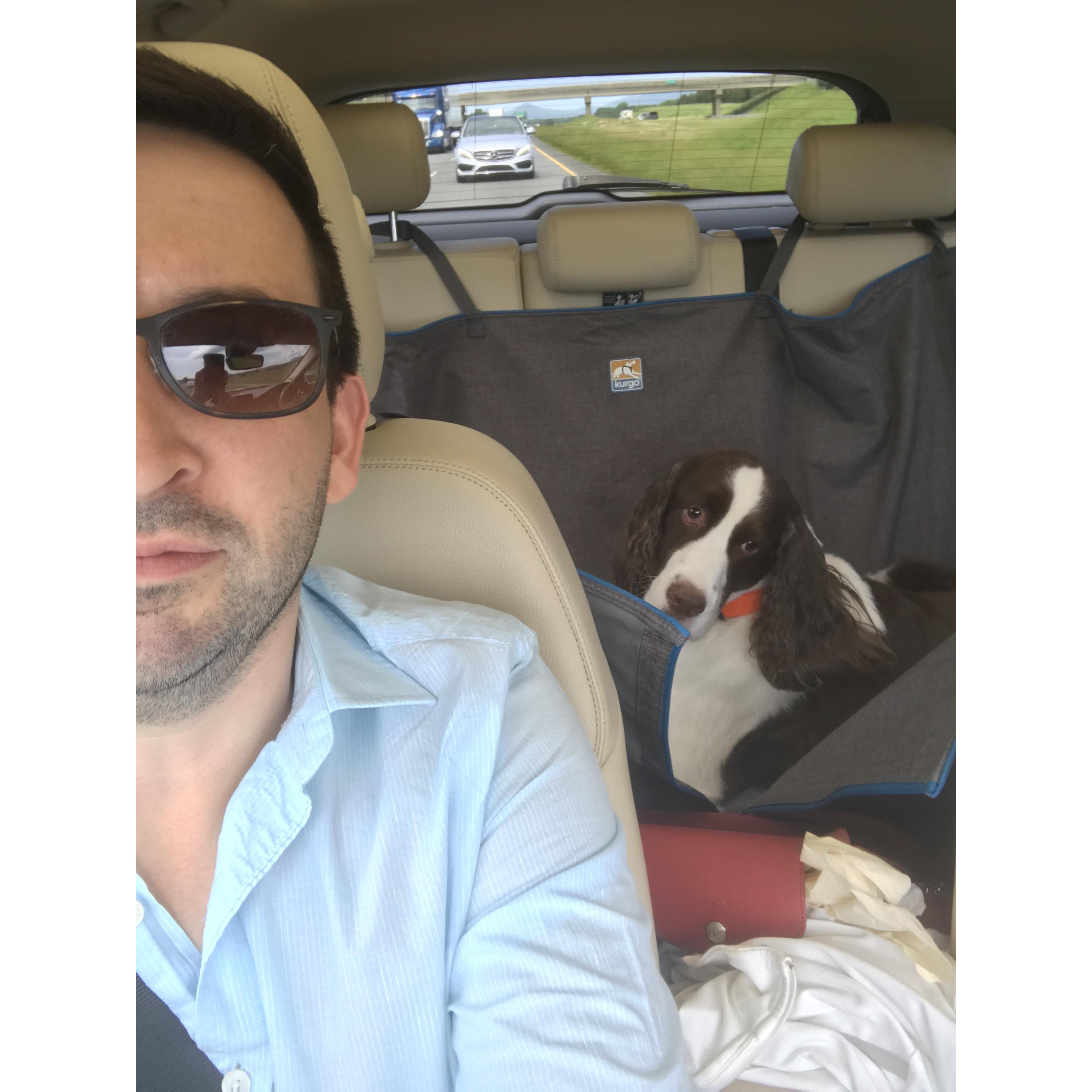 Some got kicked to the back seat