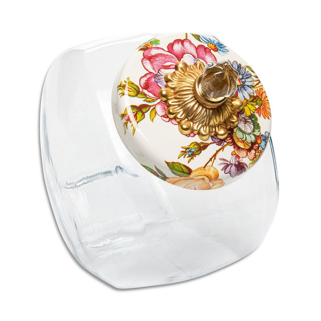 Mackenzie-Childs Floral Market Sweets Jar