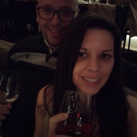 Grabbing a drink before a performance of Phantom on Broadway (NYC - 2023)