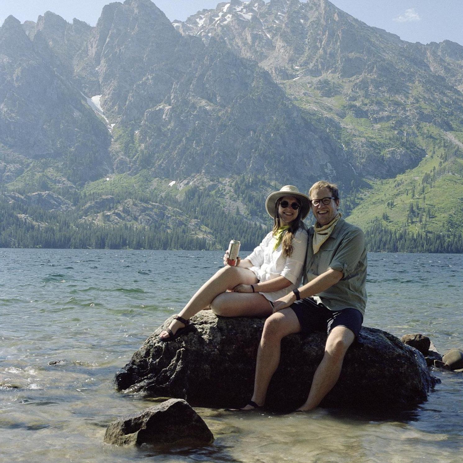 Celebrating our 2 year anniversary at Grand Teton National Park