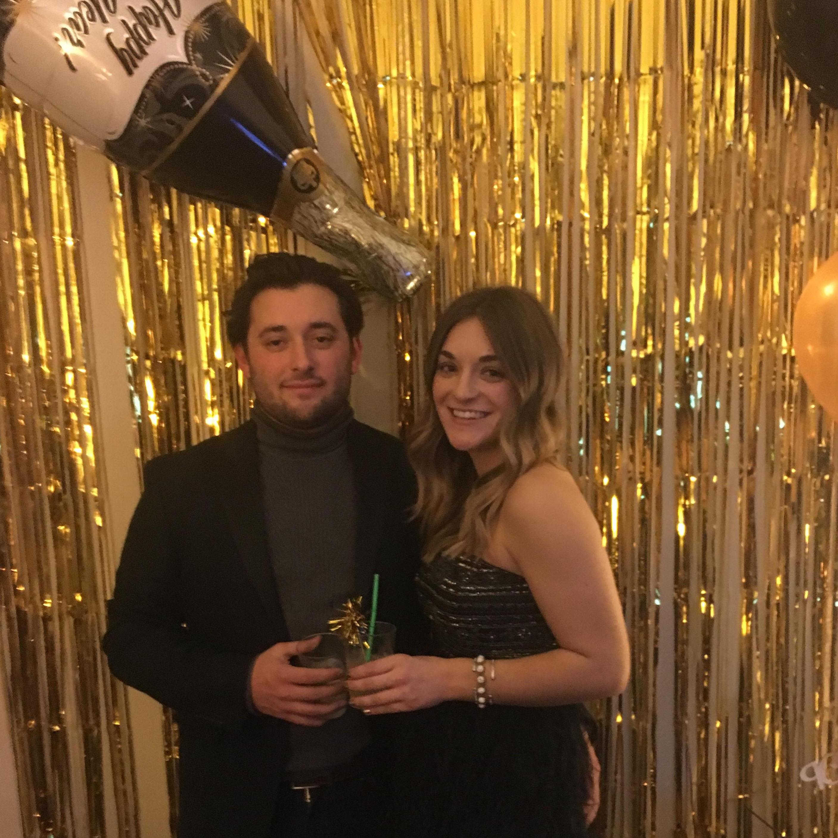 first new years eve party