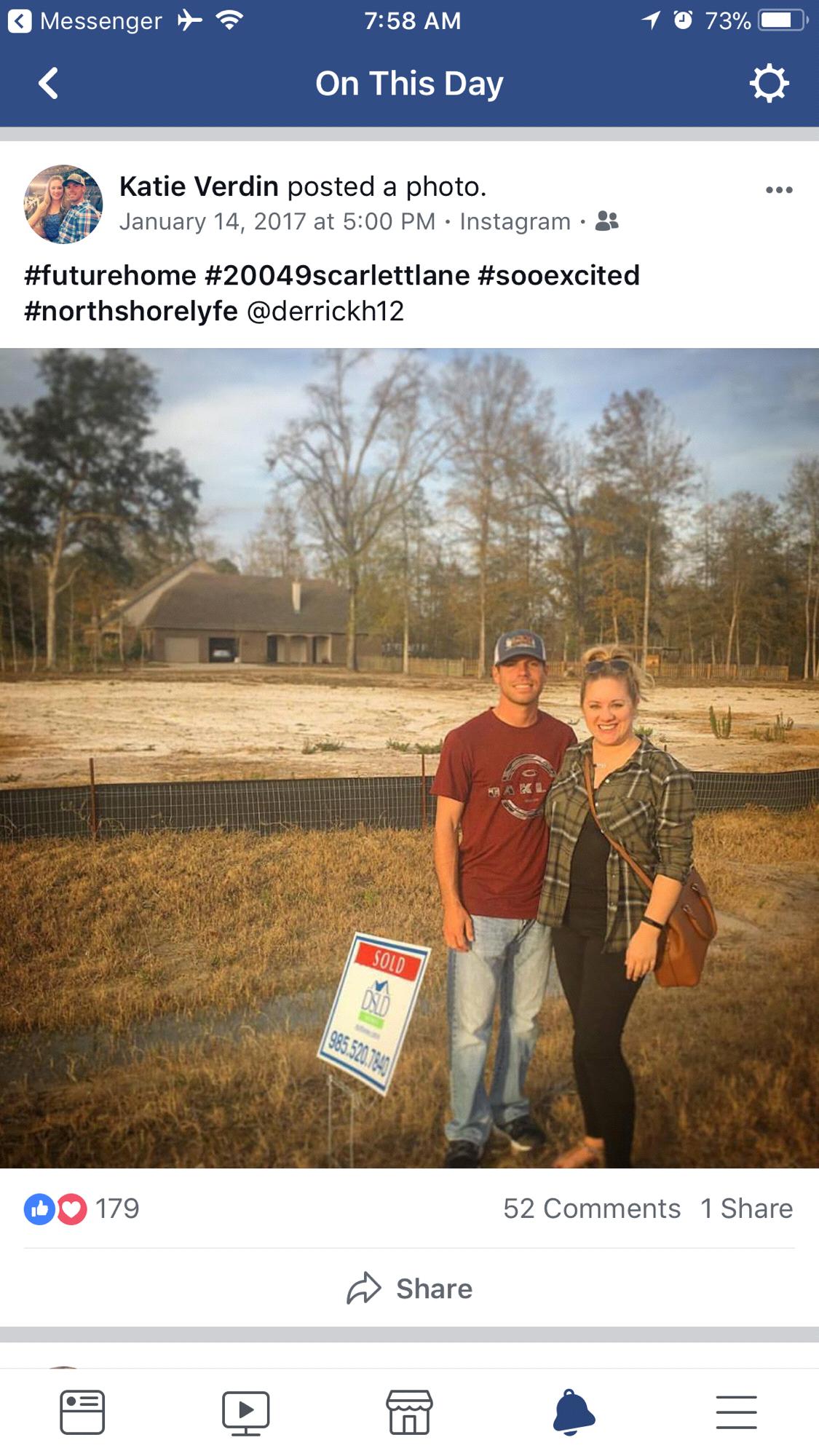 the start of our first home together!