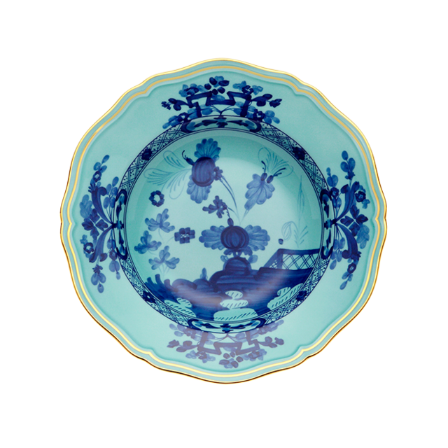 Ginori 1735 Soup plate Oriente Italiano Iris