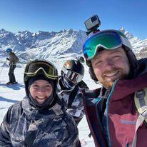 The most amazing vacation to the Swiss Alps, with Tom photobombing.
