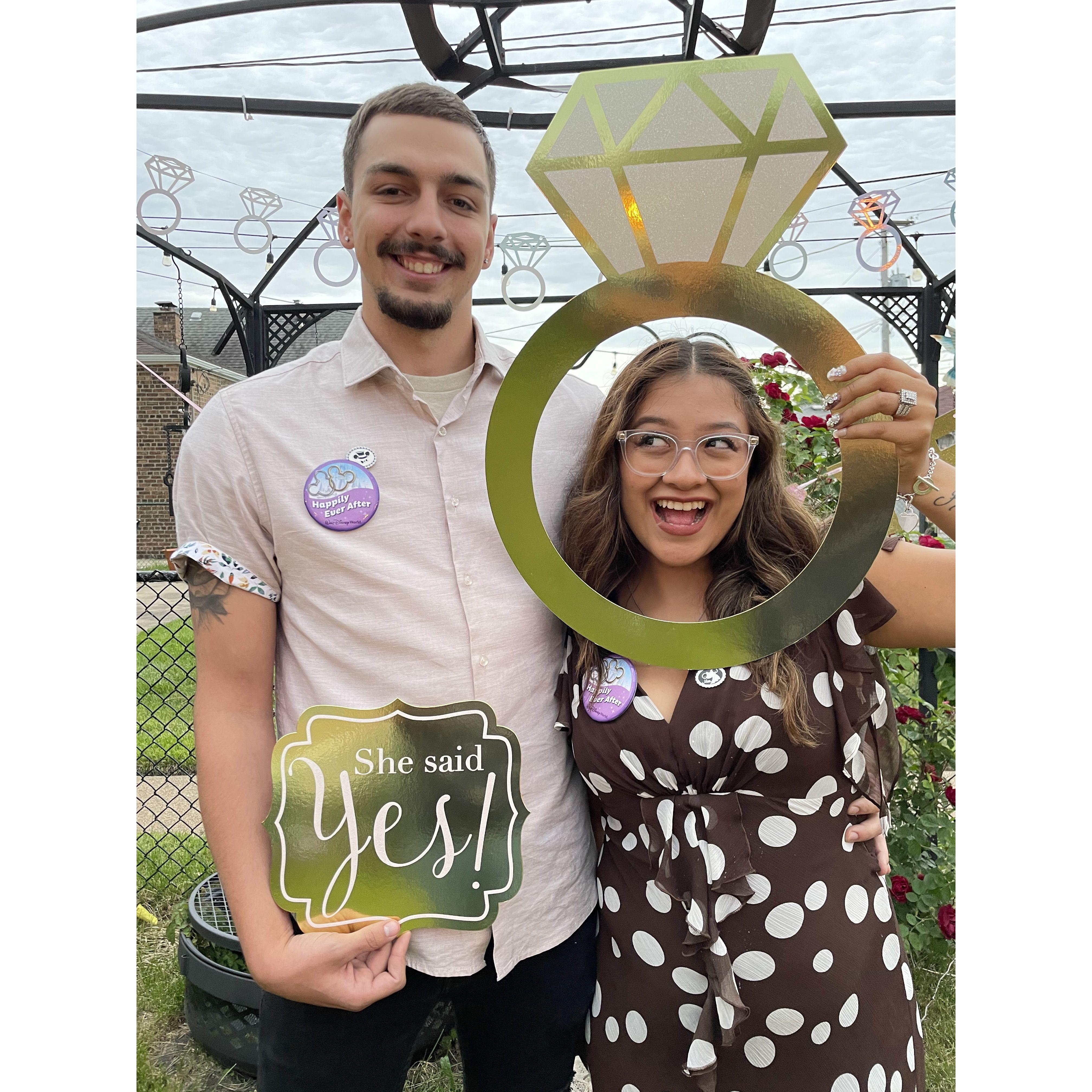 Our engagement party!