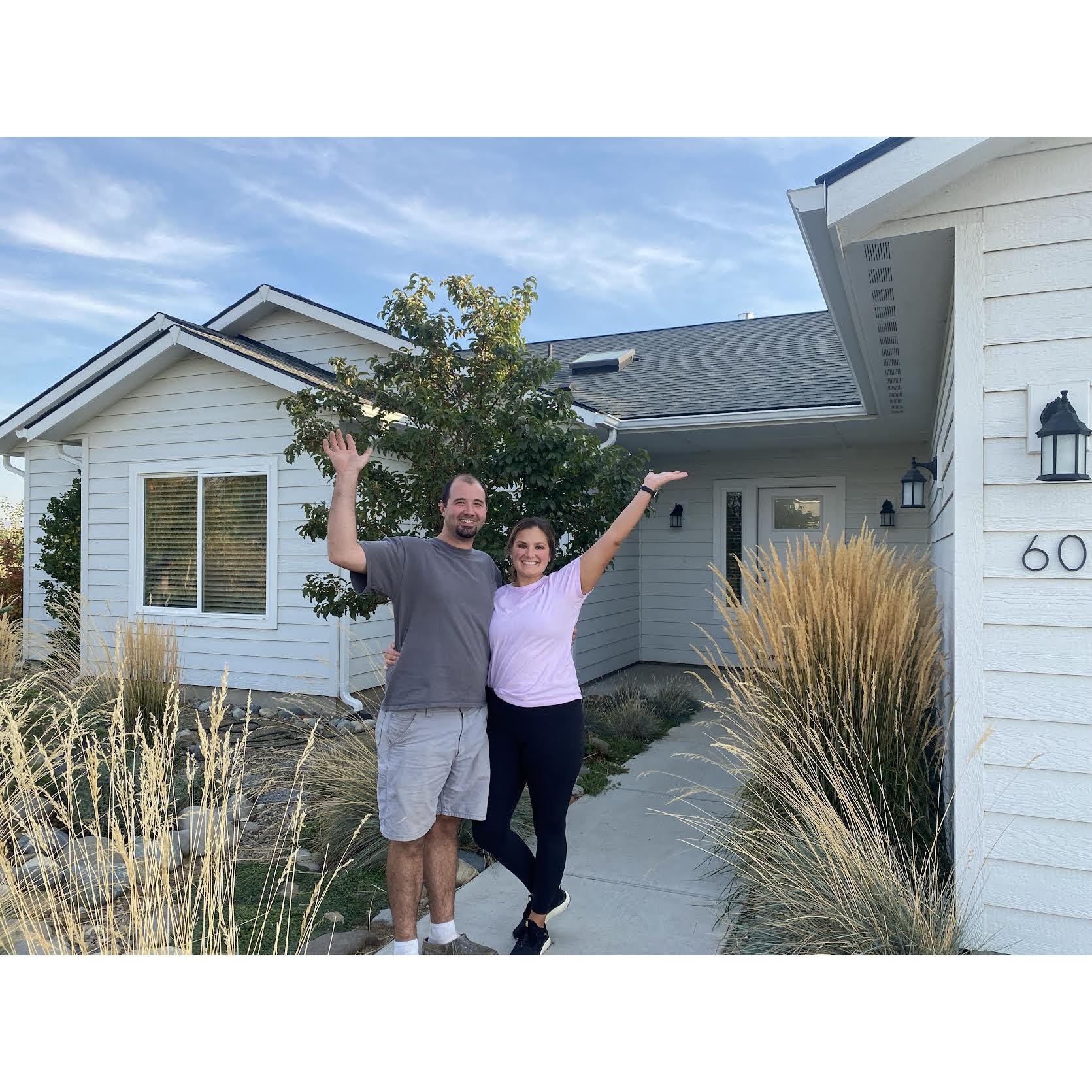 We bought our first house together, and the day before Jay proposed! 2022