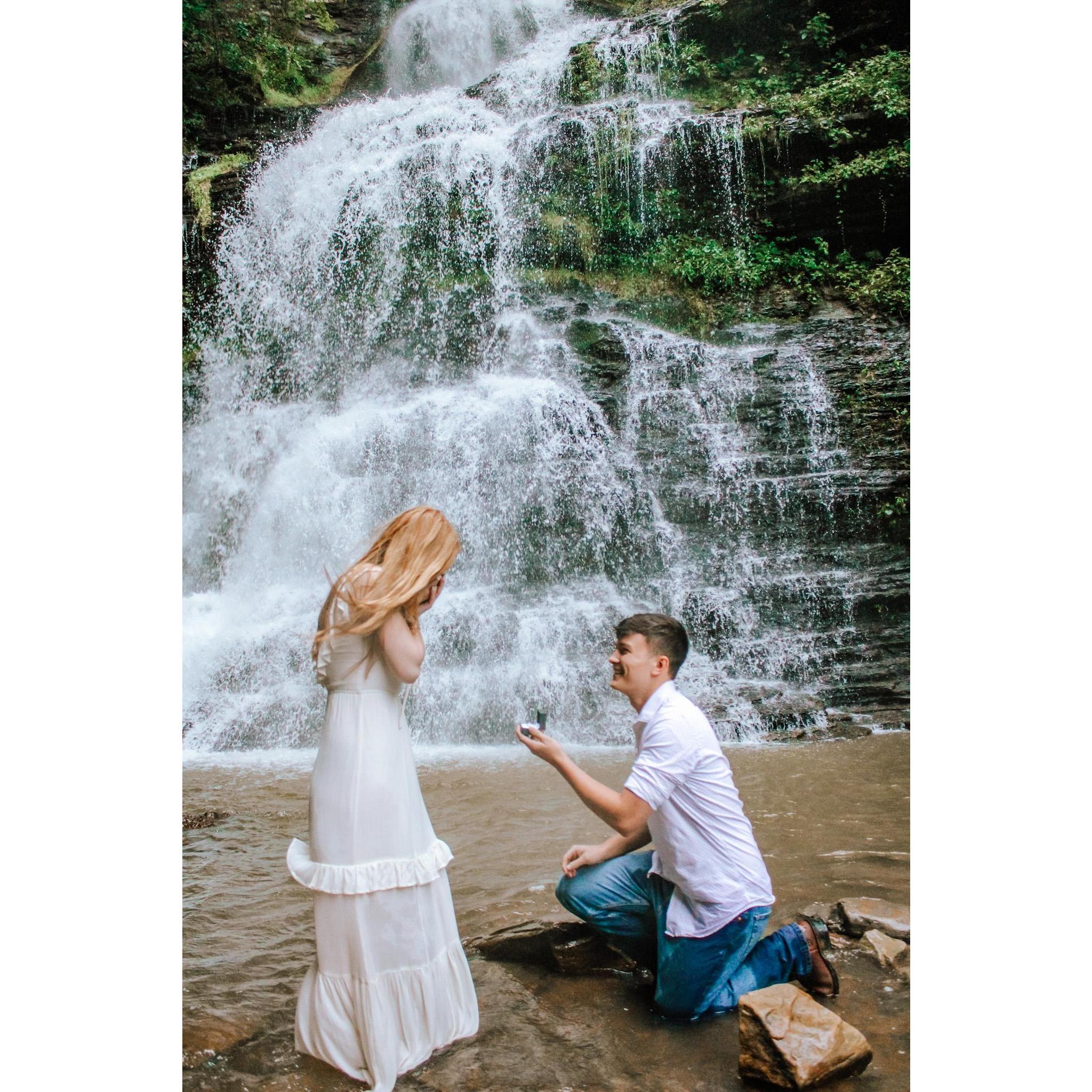 The day we got engaged! July 1, 2021 💍💍
