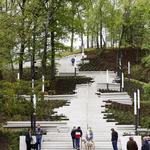 Art Climb Steps and Eden Park