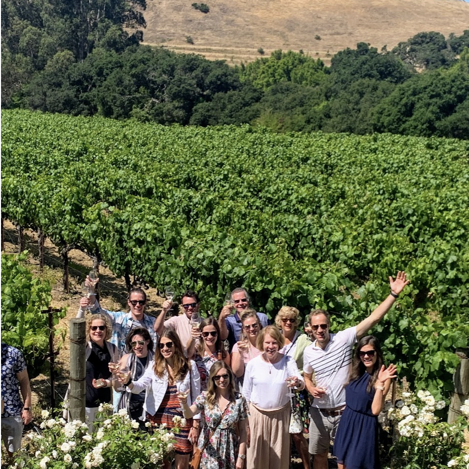 Celebrating Erin and Dane in Wine Country!