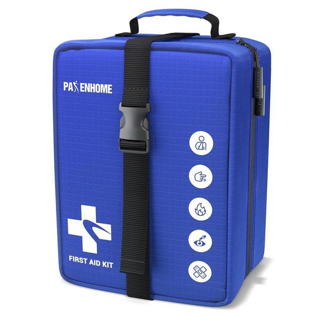 Professional 508 PCS First Aid Kit – 4-in-1 Detachable Emergency Medical Kit for Home, Car, Travel, Camping, Hiking, Workplace, Vehicle and Outdoor, Large First Aid Kit Survival