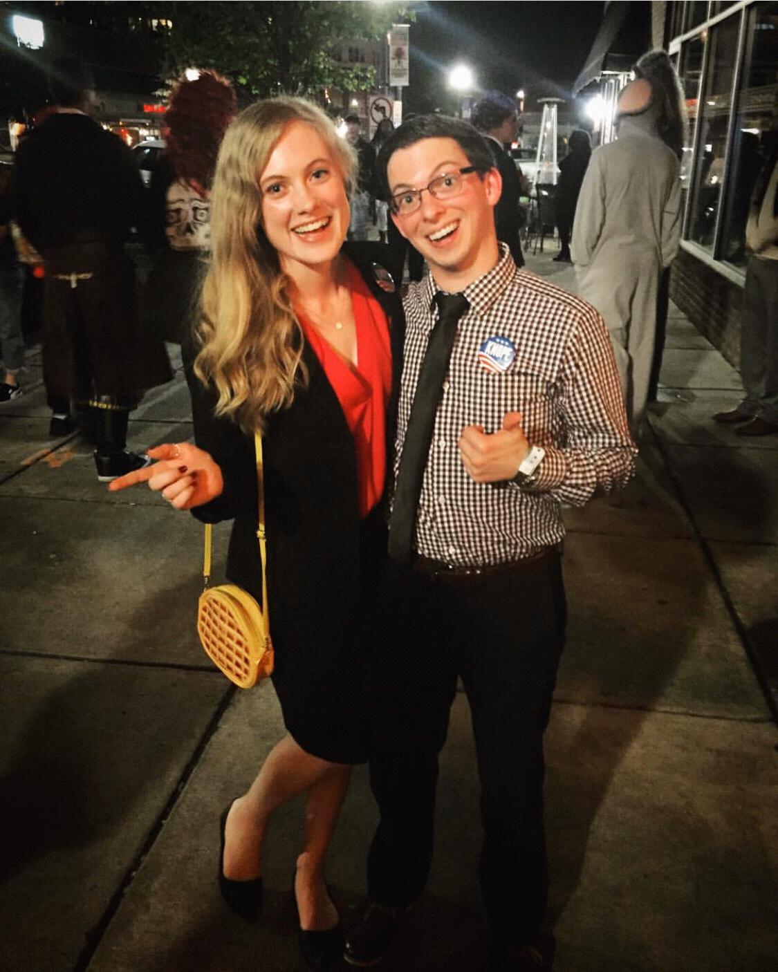 Halloween 2018- Leslie Knope & Ben Wyatt from Parks & Rec.