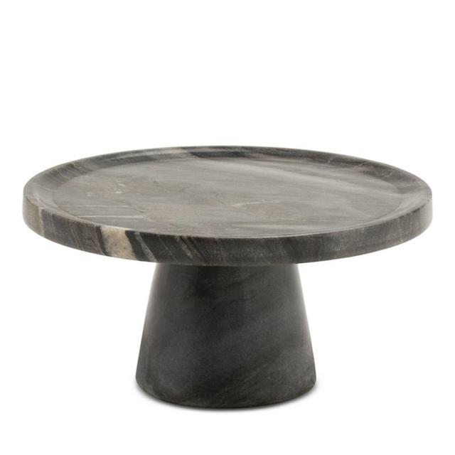 Blue Pheasant Samantha 9.5" Marble Cake Stand