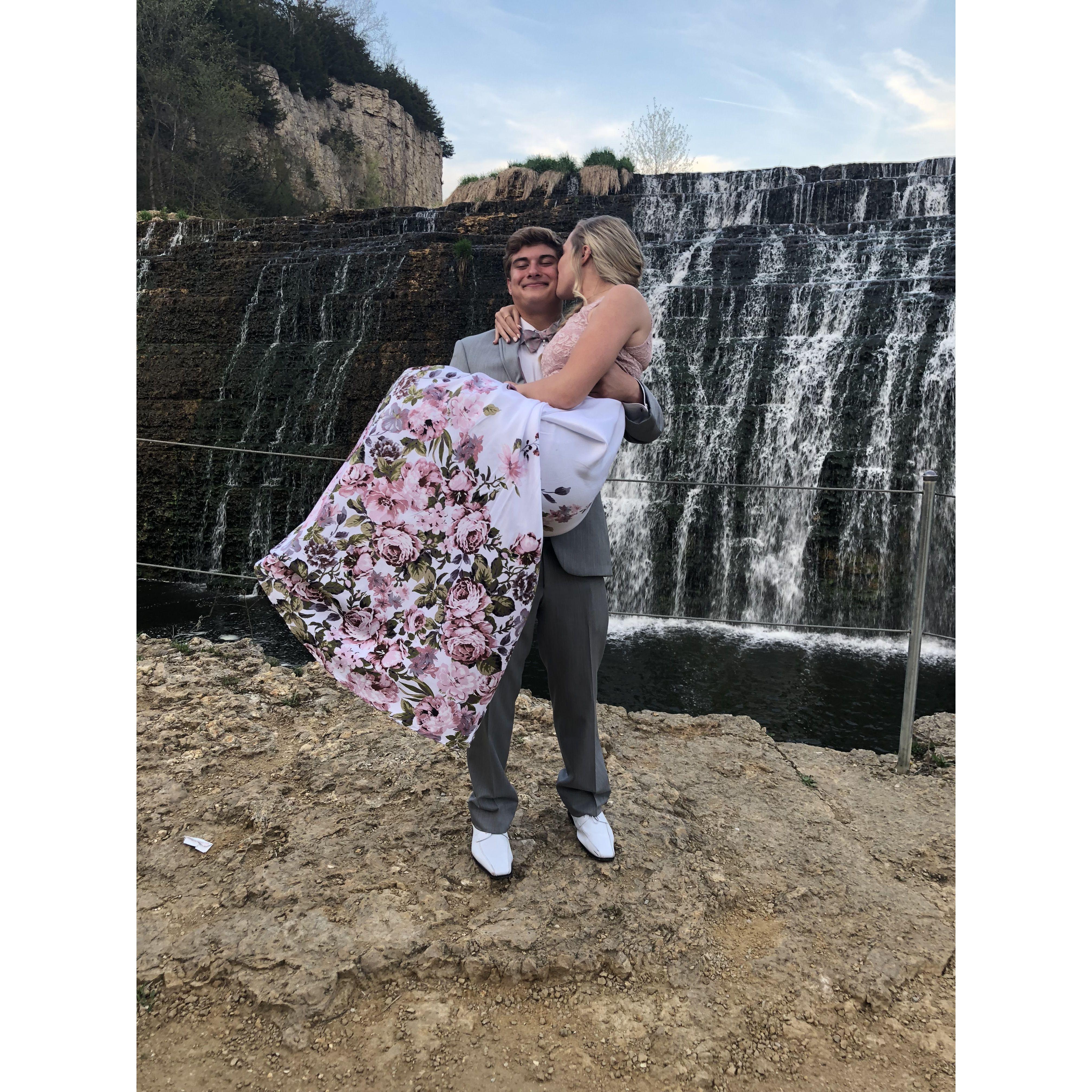 One of many proms together
