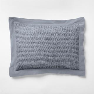 Organic Cotton Waffle Sham