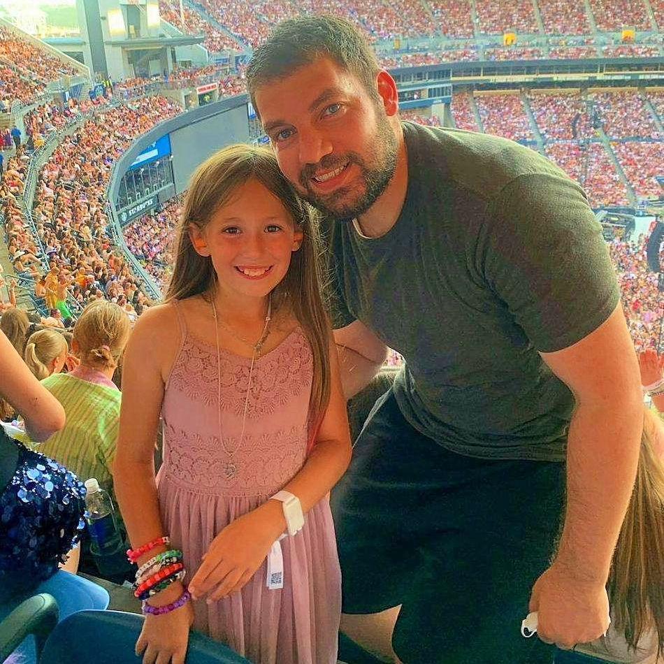 Matt and Maddy at the Eras Tour!