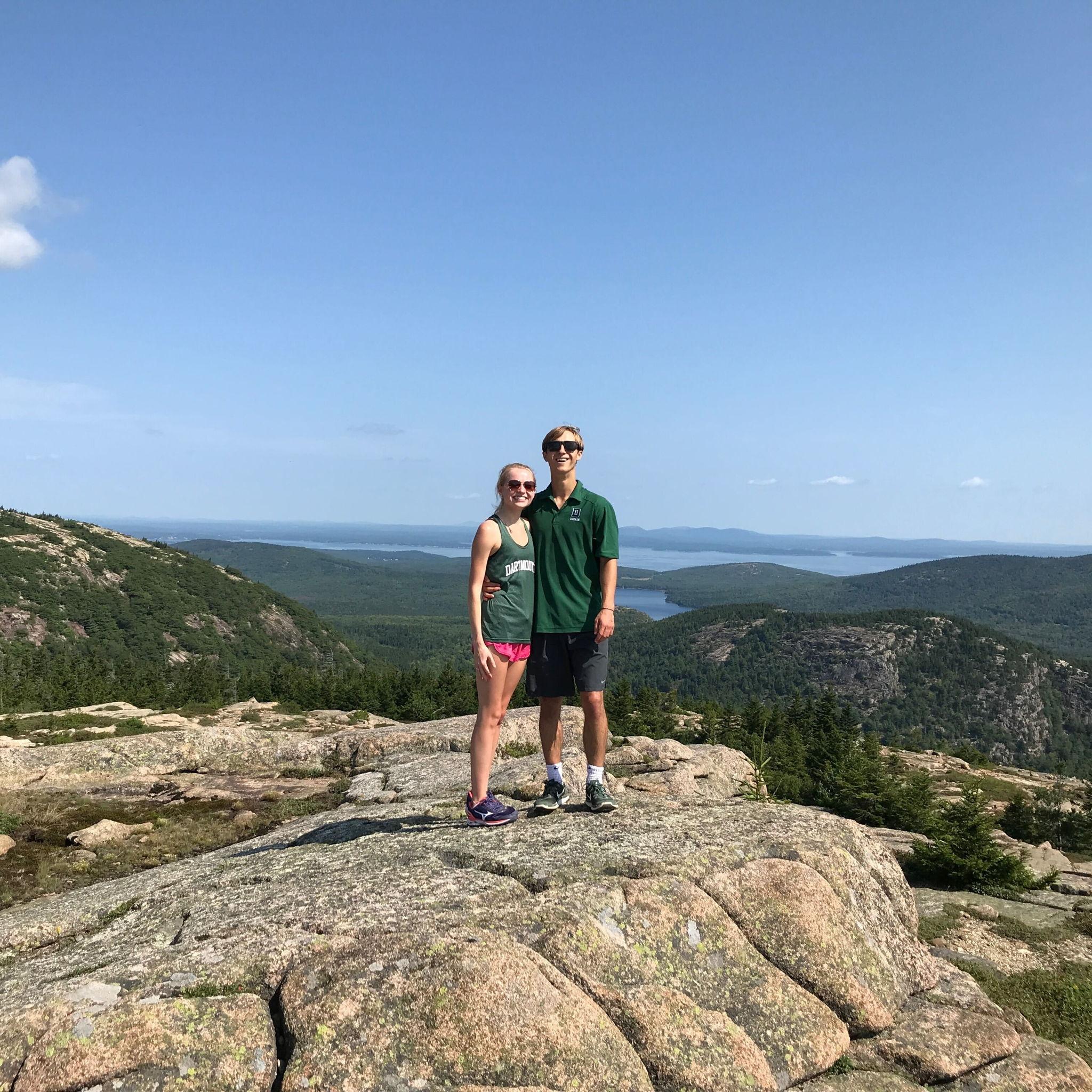 August 29, 2018. Audrey's first trip to Mount Desert Island, Maine - the site of their future engagement!