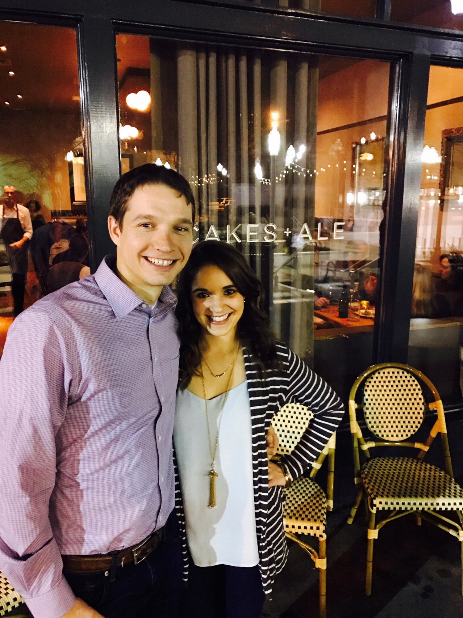 One of our many fun date nights in Atlanta!