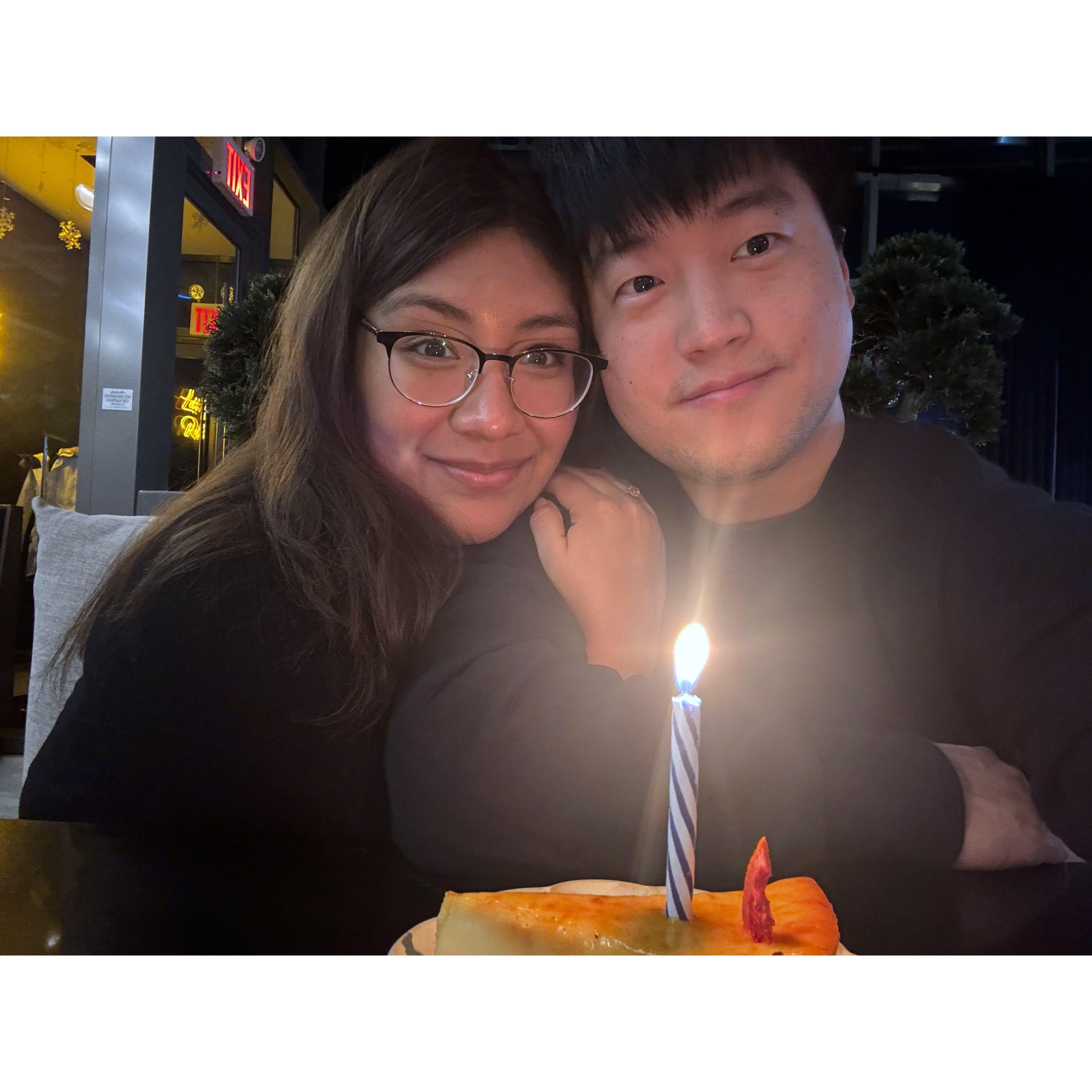 Our fourth year anniversary 02/12/2024 ❣️