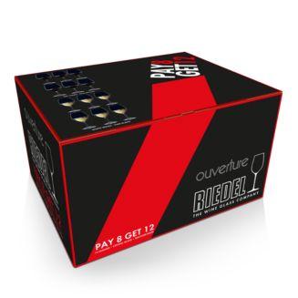 Riedel Set of 6 White and 6 Red Wine Glasses