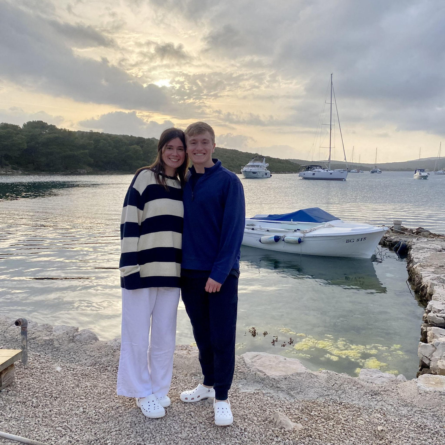 May 18th, 2024. We headed out of Poland after our first week in Europe and headed to Croatia with Mr. Baran's family. This was our first night living out of a sailboat!