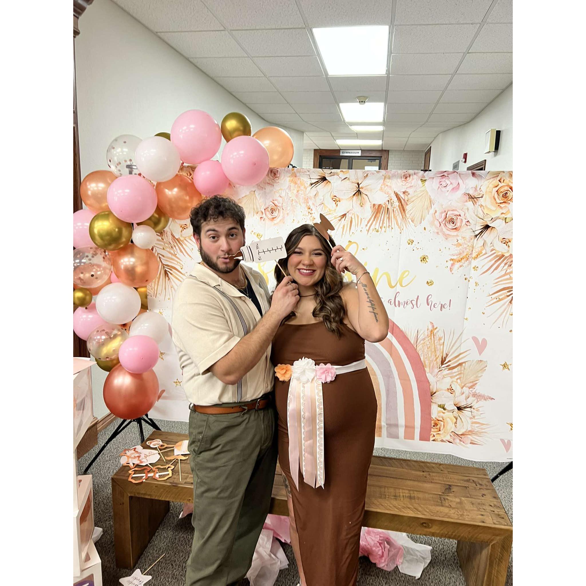 Our baby shower