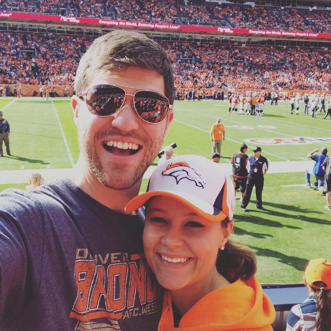 Broncos vs Raiders game, Broncos won!