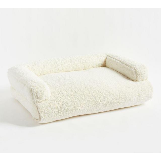 3-in-1 Pet Bed White Sherpa, Large