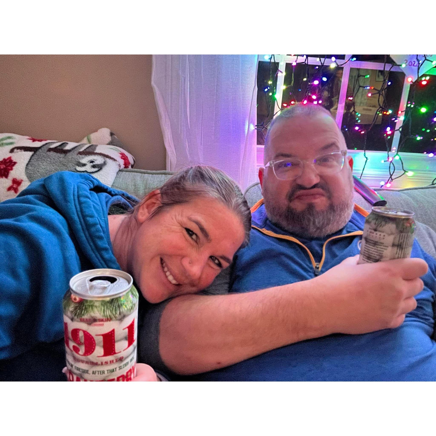 Being Us - goofy, silly, us.  December 2023
