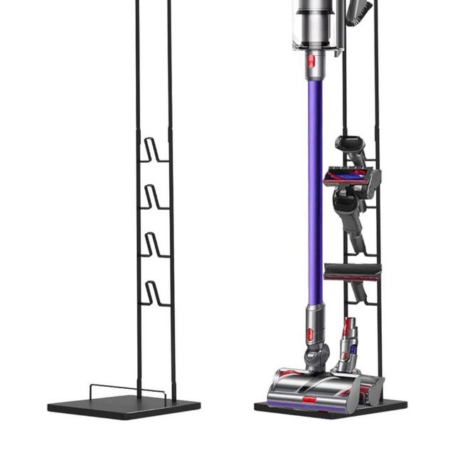 Vacuum Stand for Dyson V11 V10 V8 V7 V6,Stable Metal Storage Bracket Stand Holder for Dyson Handheld DC30 DC31 DC34 DC35 DC58 DC59 DC62 Cordless Vacuum Cleaners & Accessories & Attachments