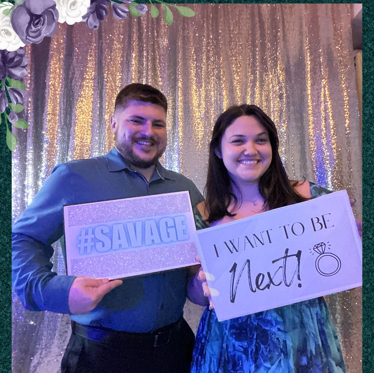 first wedding, I called it ;)
