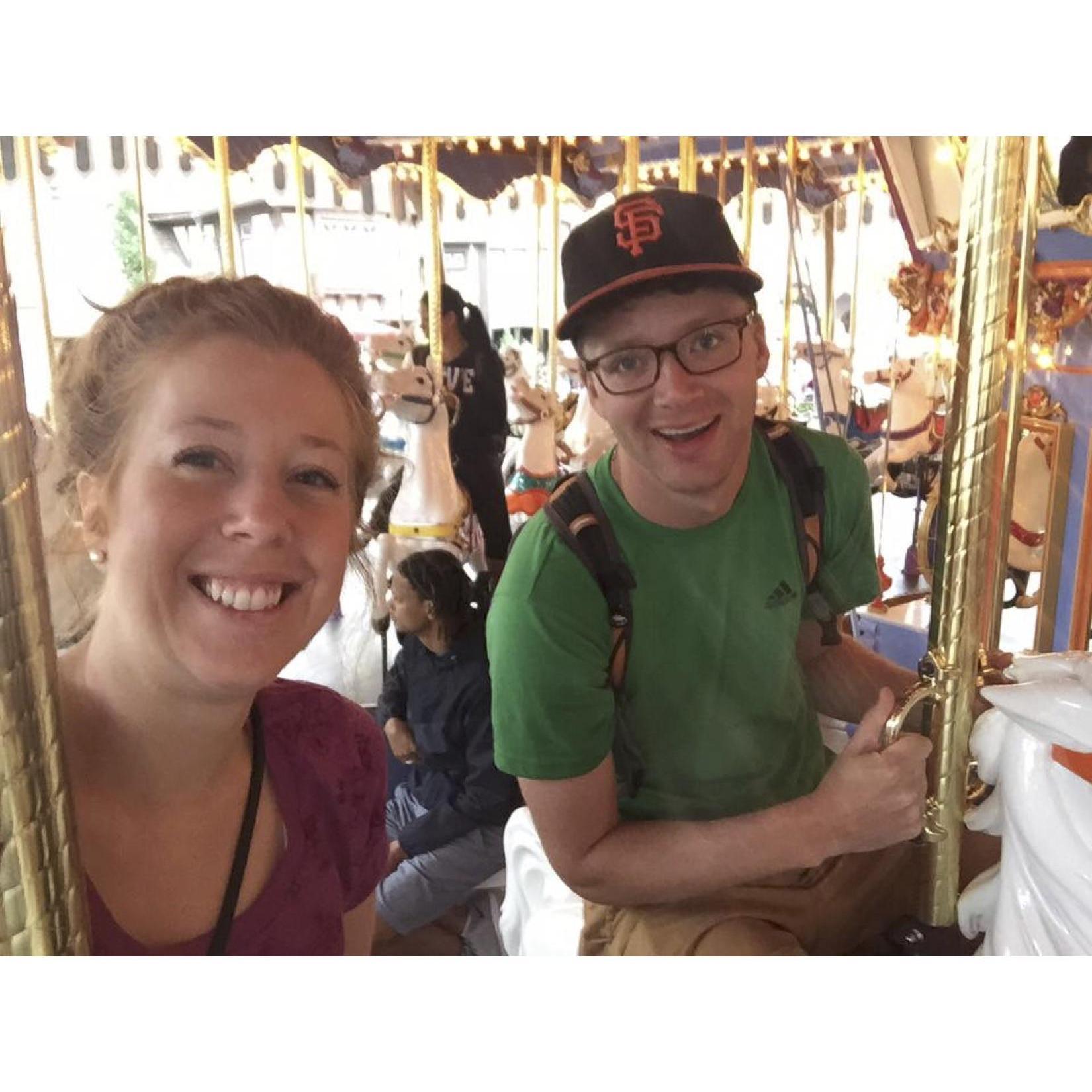 First family trip to Disneyland!