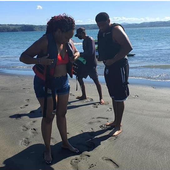 We LOVE playing in the water.... Jet skis for the win!
