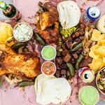 Try BBQ Tex-Mex at Neon Armadillo