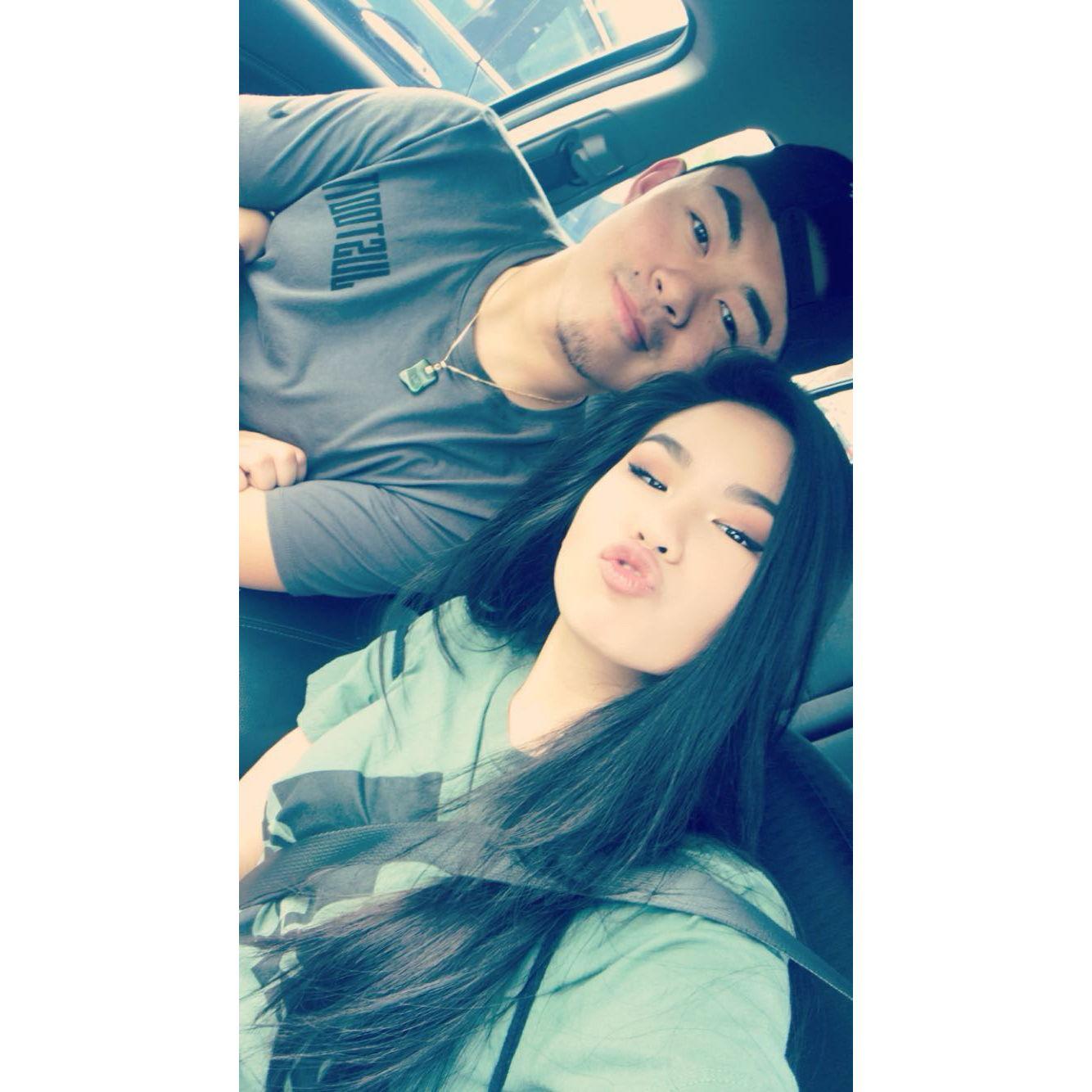 Year 3, 2017: Angela went off to college at KU while Kevin was still in undergrad at WSU. Not many photos of us without the snapchat dog filter!