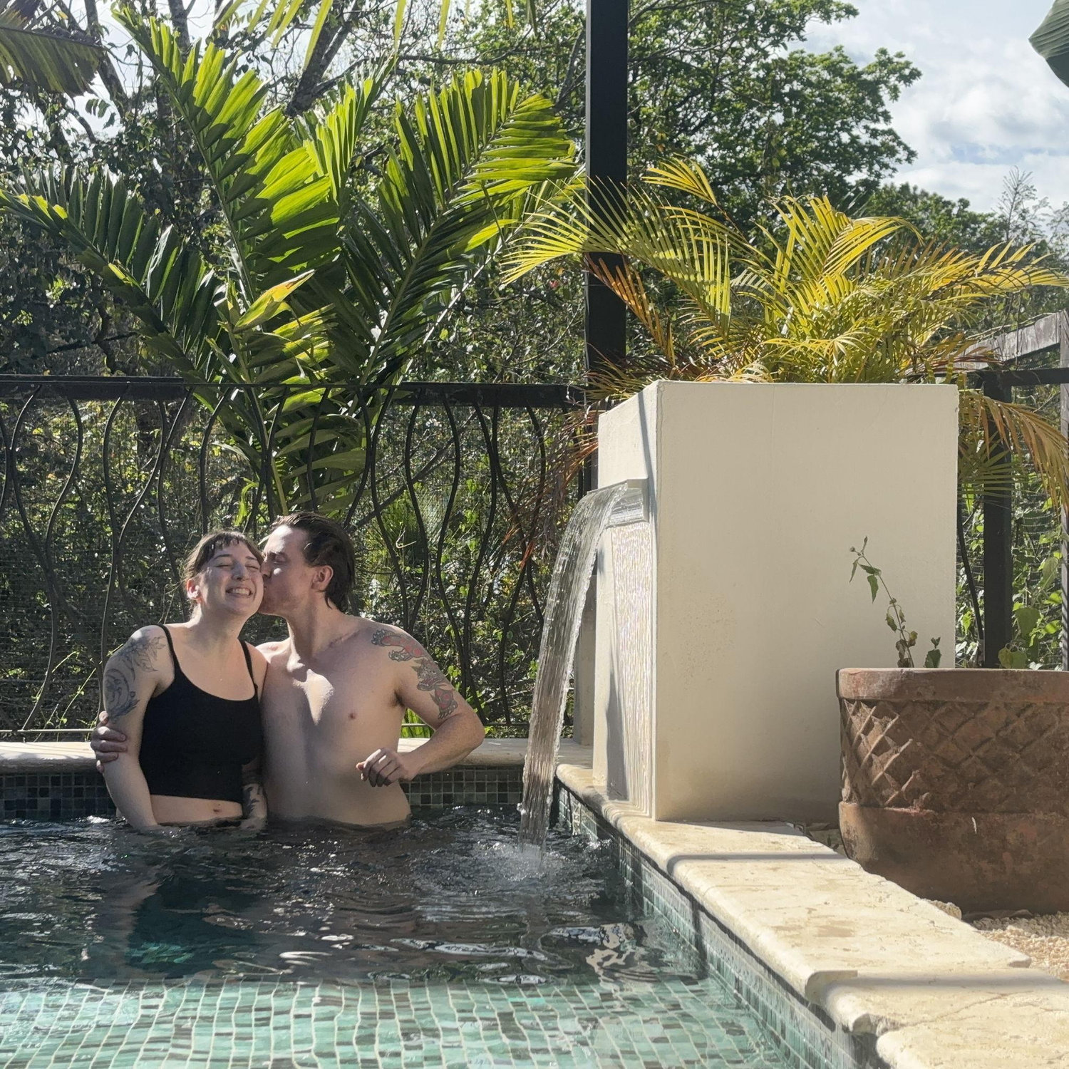 Pool time at our Villa in Costa Rica, Jan 2026