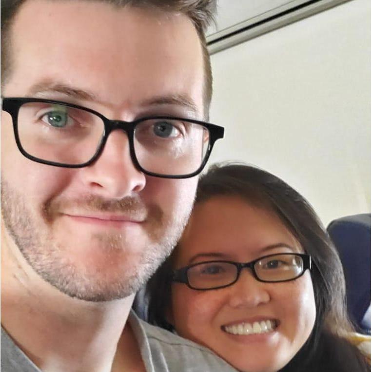 Getting on planes to adventure together