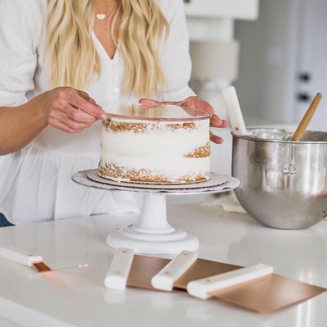 Set of 2 Acrylic Cake Disks