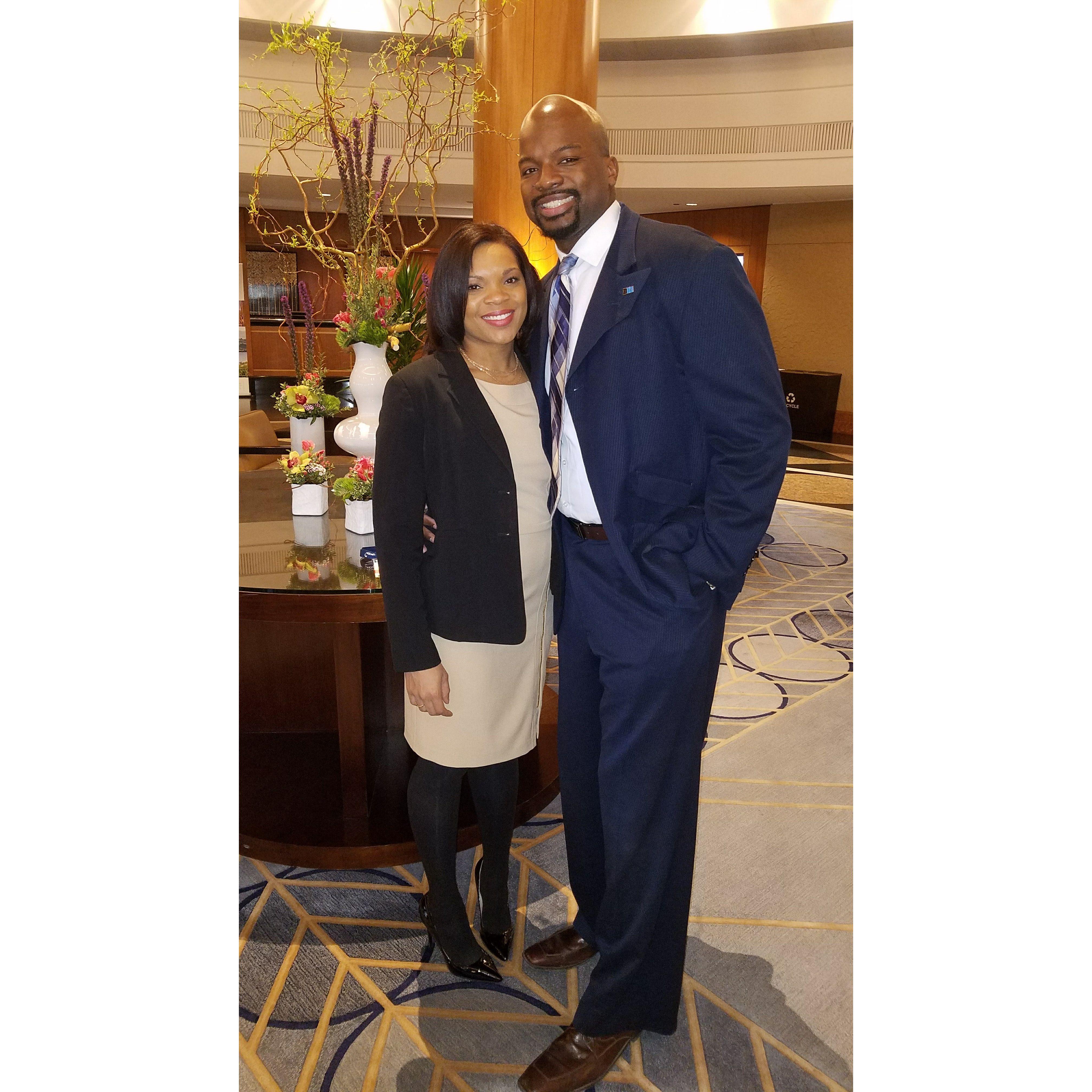 Our first picture together. March 2017!