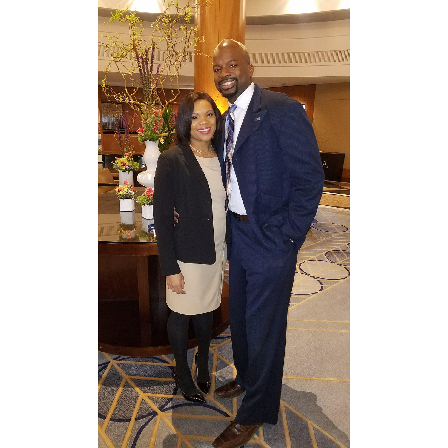 Our first picture together. March 2017!